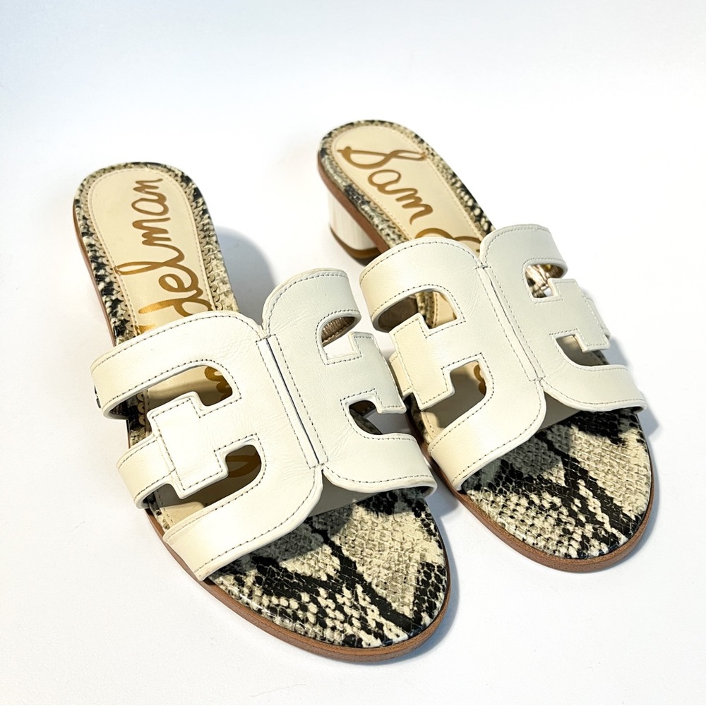 SAM EDELMAN Illie Block Heel Slide Sandal